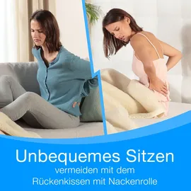 eloneo Aktivshop, Sitzkissen, Rückenkissen (55 x 50 x 30 cm)