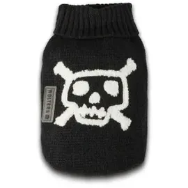 Wolters Strickpullover Totenkopf Hundezubehör Schwarz 50 cm