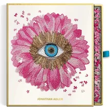 Galison Jonathan Adler Petals 750 Piece Shaped Puzzle