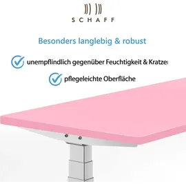 Schaff Kinderschreibtisch REC 140x60 cm Pink / Rosa