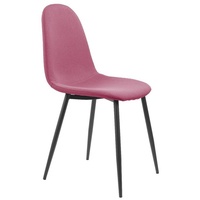 HTI-Living Esszimmerstuhl Stuhl Savannah Webstoff Pink (Stück, 1 St), Esszimmerstuhl rosa