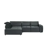 Twist Ecksofa  Colombo ¦ schwarz ¦ Maße (cm): B: 296 H: 103 T: 227.0