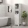 kleankin Badezimmerschrank 40 x 160 x 38 cm Weiß