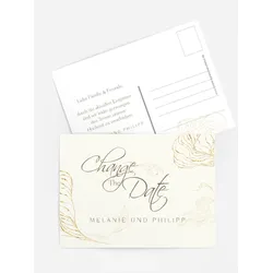 Hochzeitseinladungen selbst gestalten mit Spruch und Fotos im Onlinedesigner bei Meine-Kartenmanufaktur.de