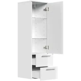 Posseik Bad-Hängeschrank 35,2 x 120 x 35,8 cm Weiß
