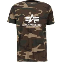 Alpha Industries Basic Camo T-Shirt »Alpha Industries Men - T-Shirts T-Shirt Alpha Industries brown camo