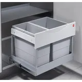 HAILO Mülleimer Küche, Einbau ab 60cm Schrank, Ausfahrautomatik