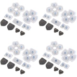 Onyehn 4 Set Silikon Leitfähige Gummi-Pad Tastaturen für Sony PlayStation 4 PS4 Controller für Dualshock 4 Tasten Reparatur Ersatzteil