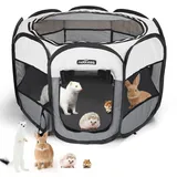 Nobleza Kaninchen freilaufgehege meerschweinchen draußen freigehege außengehege zubehör für Hasen gehege aussengehege hasenstall käfig küken 72 * 72 * 45cm