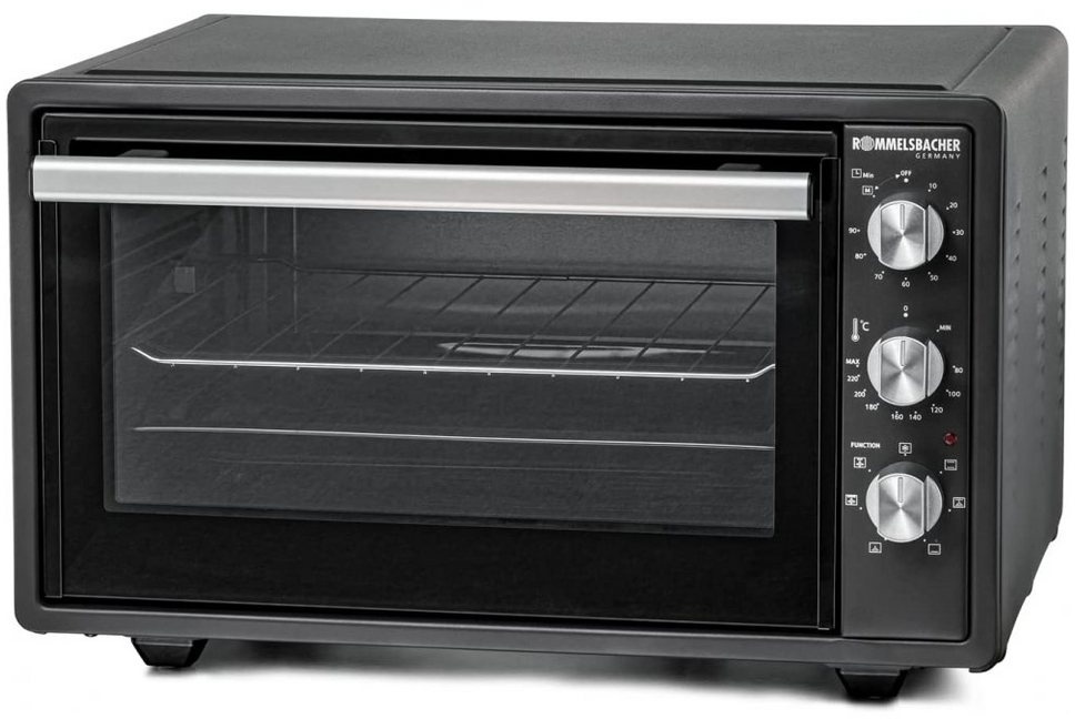 Produktbild Rommelsbacher Minibackofen BG 1620 Back & Grill - Mini-Backofen - anthrazit grau