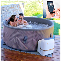 Luxus Premium MSPA Whirlpool-aufblasbar Mono 2024 Outdoor Pool 6 Personen +APP