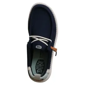 HEYDUDE Wally Craft Linen Herren Navy 42
