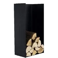 Westerholt Metallregal für Kaminholz und Briketts, Feuerholzregal, Holzregal