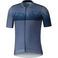 Shimano KITA S.S. ZIP JERSEY, Gray