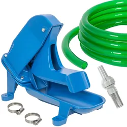 Lister Weidepumpe L 4 Komplettset, für Pferde und Rinder, blau