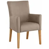 Home Affaire Armlehnstuhl »King BESTSELLER!«, Luxus-Microfaser, Esszimmerstuhl mit bequemer Polsterung, Esszimmersessel mit Armlehnen