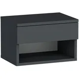 MID.YOU Nachttisch Hestia ca. 44.6x29x31.6 cm Schwarz