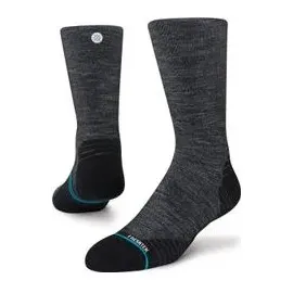 Stance Run Light Crew Socken 1 Paar Schwarz M