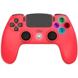 Trade Invaders Freaks and Geeks Wireless Controller Rot PS4