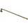 Interdeco SCHWENKSTANGE / SCHWENKARM-GARDINENSTANGE Cassina 60-100 cm, 13 / 9 mm Ø, Messing Antik