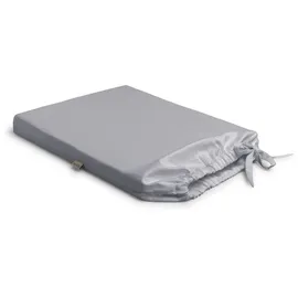 Möve Spannbettlaken Baumwolle-Satin 160 x 200 cm beige