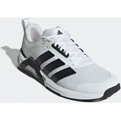 Trainingsschuh ADIDAS PERFORMANCE "DROPSET CONTROL TRAINING", Gr. 41, bunt (cloud weiß, core schwarz, lucid rot), Textil, sportlich, Schuhe