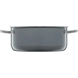 WMF Fusiontec Essential Bratentopf mit Deckel, 24 cm, Calm Grey
