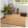 Steffensmeier Jute Teppich Goa | Rechteckig | Wohnzimmer, Flur, Eingangsbereich, Naturfaser, hangeflochten, Quadrate, Größe: 200x240 cm