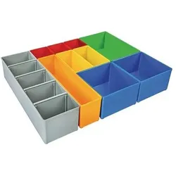 Bs Systems Einteilungsset H3 iB 72 B349xT265xH63mm blau/gelb/orange/rot/grün/grau