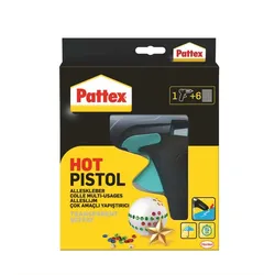 Pattex Hot Pistol Heißklebepistole Starter Set 1x Klebepistole + 6x Klebesticks