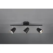 Trio Toulouse 3-flg. schwarz matt