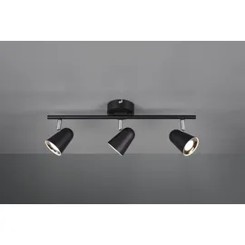 Trio Toulouse 3-flg. schwarz matt