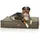 Knuffelwuff Hundekissen Lesedi 120 x 80 cm Khaki