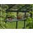 Vitavia Aluregal 120 cm x 31 cm Grün abklappbar
