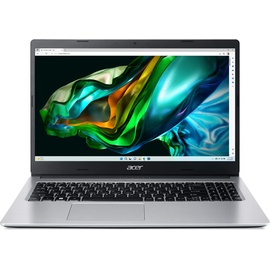 Acer Aspire 3 A315-43-R7ZD, Pure Silver, Ryzen 5 5500U, 8GB RAM, 256GB SSD, DE (NX.K7UEV.009)
