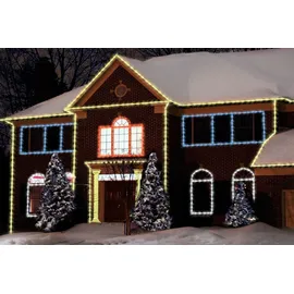 Trendline LED-Lichterschlauch Maxi Außen 25 m warmweiß-kaltweiß