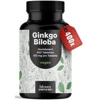 bloom naturals beauty supplements Ginkgo Biloba Tabletten 400 St.