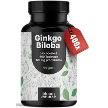 bloom naturals beauty supplements Ginkgo Biloba Tabletten 400 St.