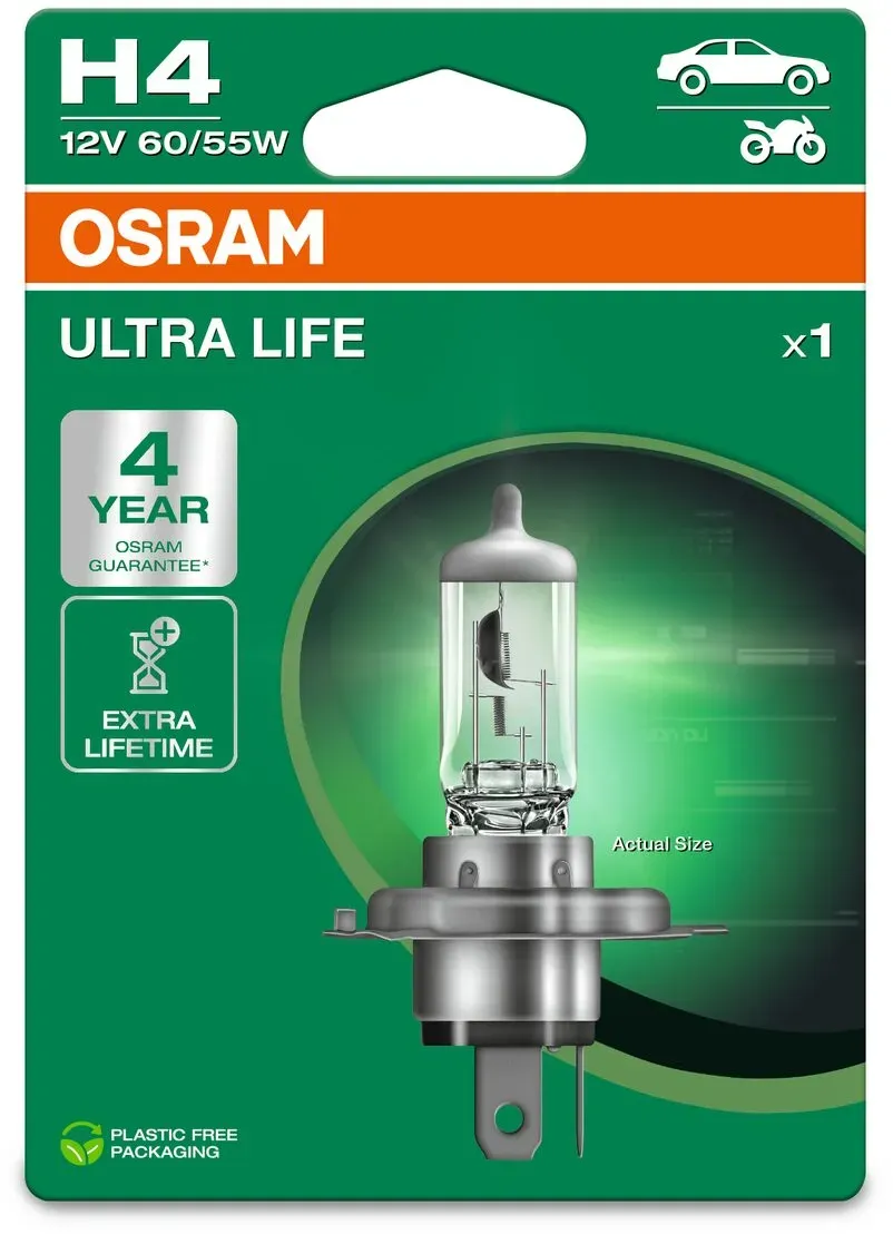 OSRAM Glühlampe, Fernscheinwerfer 64193ult1bl