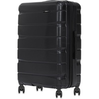 OCHNIK Großer Koffer | Hartschalenkoffer | Material: PC | Farbe: Schwarz | Größe: L | Maße: 78×51×29,5 cm| Volumen: 96 l | 4 Rollen | Teleskopstange aus Aluminium
