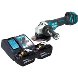 Makita DGA 517 Z inkl. 2 x 9,0 Ah + Ladegerät