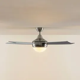 LINDBY Auraya 130 cm Deckenventilator Grau/Schwarz