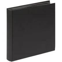 Walther design Fotoalbum (B x H) 30cm x 30cm schwarz 100 schwarze S. Buchalbum FA-308-B