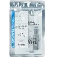 Smartkeeper UL04PKGY Schnittstellenblockierung Schnittstellenblockierung + Schlüssel Mini-USB Type-B Grau,