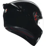 AGV K1 S Schwarz Uni schwarz, 61