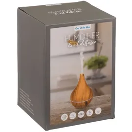 Out of the Blue Luftbefeuchter/Öl-Diffuser, Wooden Optic II 1 St