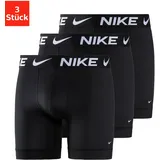 Nike Boxer »BOXER BRIEF 3PK«, (Packung, 3 St 3er), mit Logo-Elastikbund Gr. XXL, schwarz, , 53946709-XXL