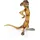 Swarovski The Lion King Timon Fantasievolle Kristallfigur mit Strahlenden Kristallen