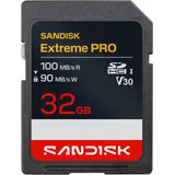 SanDisk Extreme Pro SDHC UHS-I U3 R100/W90 32 GB