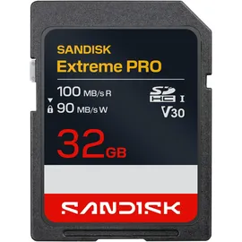 SanDisk Extreme Pro SDHC UHS-I U3 R100/W90 32 GB